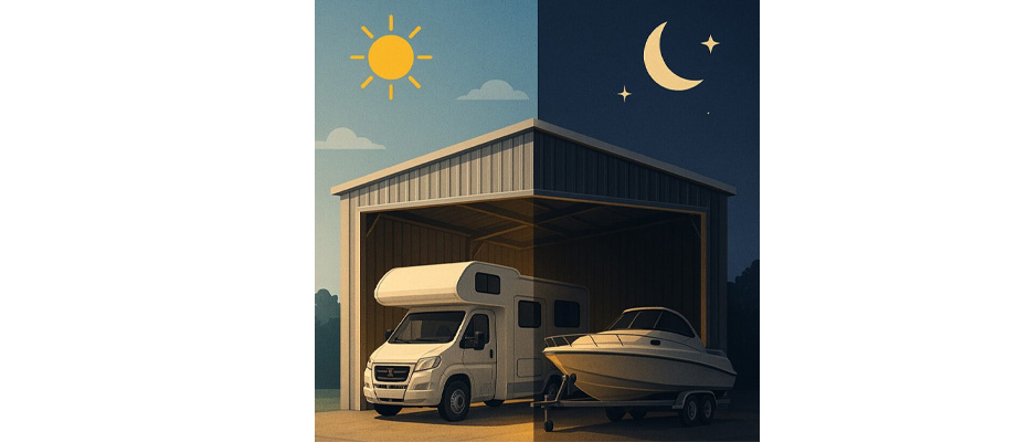 Rimessaggio camper e roulotte perché conviene rispetto alla sosta su strada